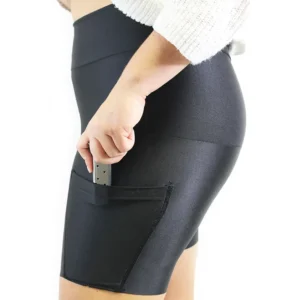Body Shaping Thigh Holster Concealed Carry Shorts-2