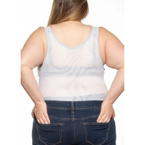 Silver Zipper Tank-Style Corset Holster-5 Silver Zipper Tank-Style Corset Holster-5